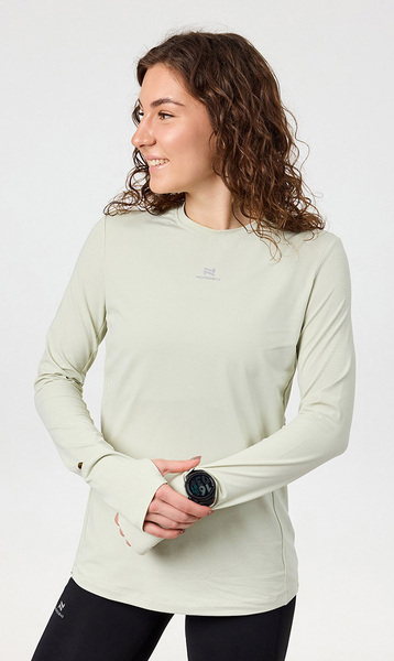 Лонгслив NordSki W RunTech женский Smoky Green (вид 5) Лонгслив NordSki W RunTech женский Smoky Green (фото, вид 5)