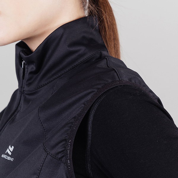 Жилет NordSki W Pro женский черный (вид 2) Жилет NordSki W Pro женский черный (фото, вид 2)