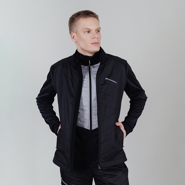 Жилет NordSki M Hybrid мужской черный (вид 1) Жилет NordSki M Hybrid мужской черный (фото, вид 1)
