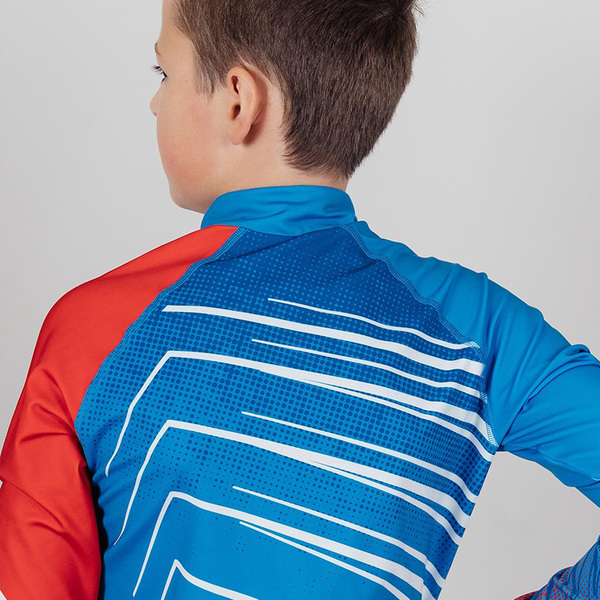 Комбинезон лыжный NordSki JR Pro Rus детский синий (вид 9) Комбинезон лыжный NordSki JR Pro Rus детский синий (фото, вид 9)