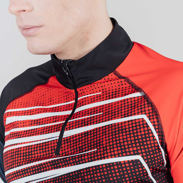 Комбинезон лыжный NordSki Pro черн/красный (вид 4) Комбинезон лыжный NordSki Pro черн/красный (фото, вид 4)