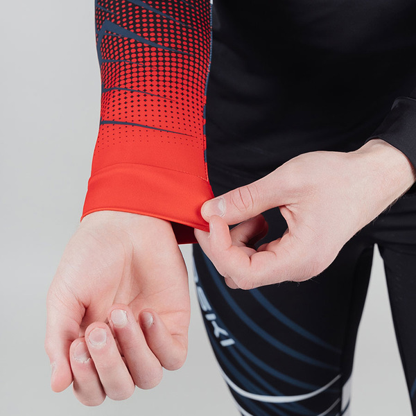 Комбинезон лыжный NordSki Pro черн/красный (вид 5) Комбинезон лыжный NordSki Pro черн/красный (фото, вид 5)