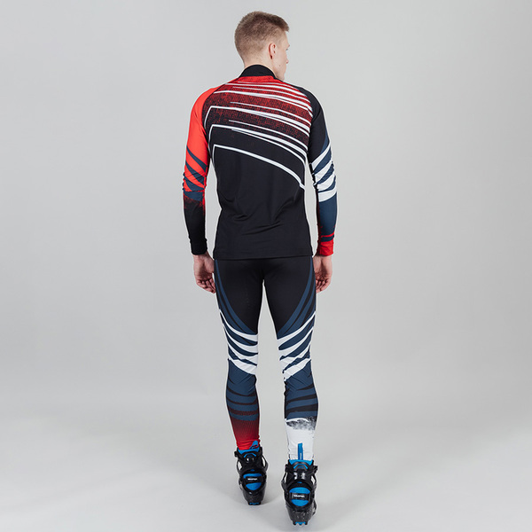 Комбинезон лыжный NordSki Pro черн/красный (вид 9) Комбинезон лыжный NordSki Pro черн/красный (фото, вид 9)