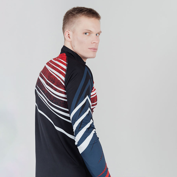 Комбинезон лыжный NordSki Pro черн/красный (вид 10) Комбинезон лыжный NordSki Pro черн/красный (фото, вид 10)