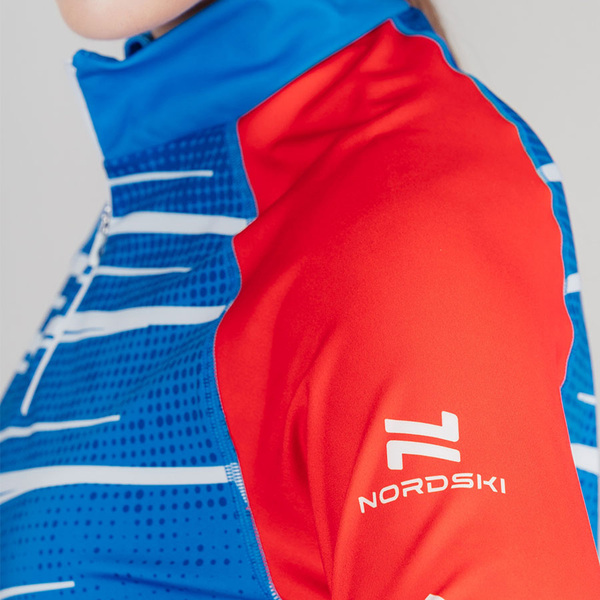 Комбинезон лыжный NordSki Pro Rus синий (вид 4) Комбинезон лыжный NordSki Pro Rus синий (фото, вид 4)