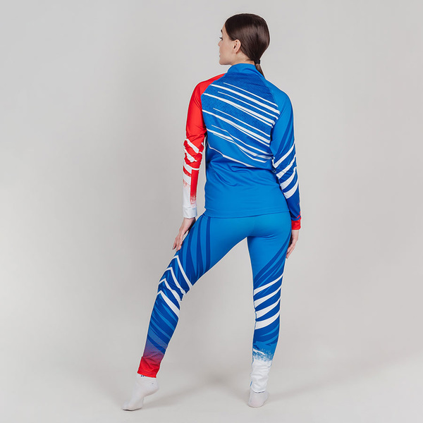 Комбинезон лыжный NordSki Pro Rus синий (вид 8) Комбинезон лыжный NordSki Pro Rus синий (фото, вид 8)