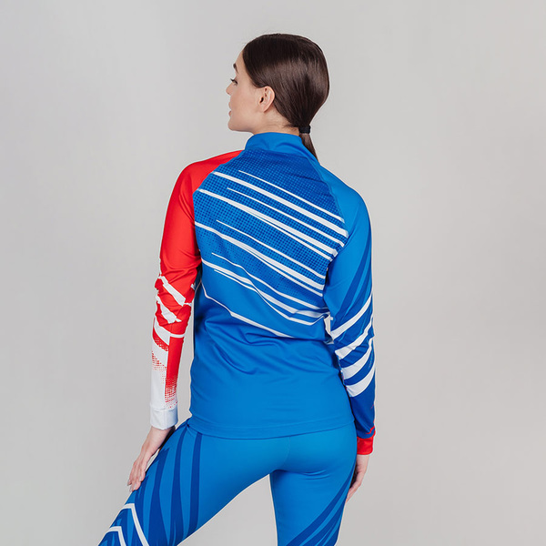 Комбинезон лыжный NordSki Pro Rus синий (вид 9) Комбинезон лыжный NordSki Pro Rus синий (фото, вид 9)