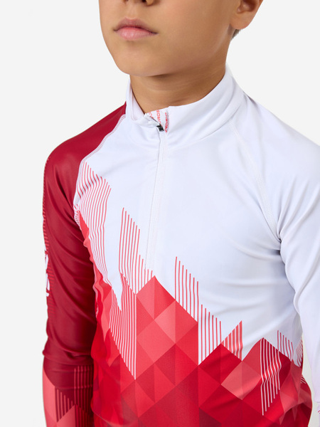 Комбинезон лыжный NordSki JR Race детский красн/белый (вид 5) Комбинезон лыжный NordSki JR Race детский красн/белый (фото, вид 5)