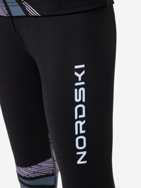 Комбинезон лыжный NordSki JR Heat детский черн/лаванда (вид 5) Комбинезон лыжный NordSki JR Heat детский черн/лаванда (фото, вид 5)