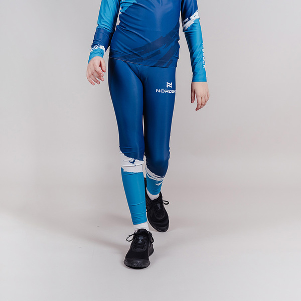 Комбинезон лыжный NordSki JR Premium Rus детский синий (вид 8) Комбинезон лыжный NordSki JR Premium Rus детский синий (фото, вид 8)