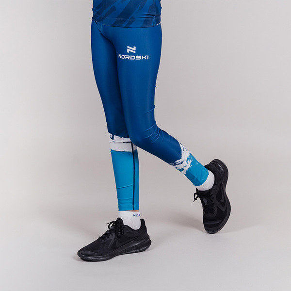 Комбинезон лыжный NordSki JR Premium Rus детский синий (вид 9) Комбинезон лыжный NordSki JR Premium Rus детский синий (фото, вид 9)