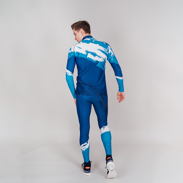 Комбинезон лыжный NordSki Premium синий (вид 6) Комбинезон лыжный NordSki Premium синий (фото, вид 6)