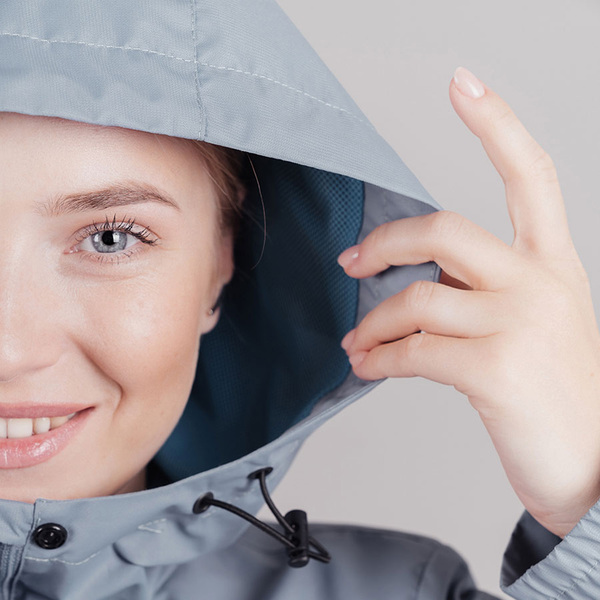 Куртка Ветрозащитная NordSki W Storm женская серый (вид 2) Куртка Ветрозащитная NordSki W Storm женская серый (фото, вид 2)