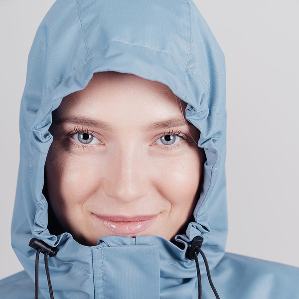 Куртка Ветрозащитная NordSki W Storm женская серый (вид 3) Куртка Ветрозащитная NordSki W Storm женская серый (фото, вид 3)