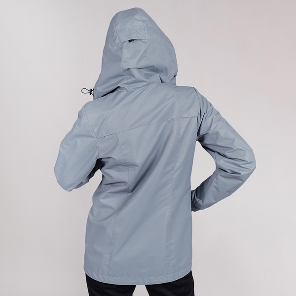 Куртка Ветрозащитная NordSki W Storm женская серый (вид 8) Куртка Ветрозащитная NordSki W Storm женская серый (фото, вид 8)