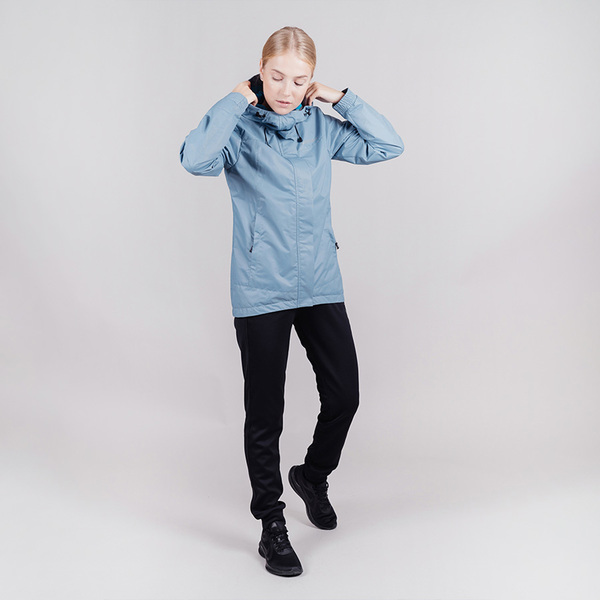 Куртка Ветрозащитная NordSki W Storm женская серый (вид 11) Куртка Ветрозащитная NordSki W Storm женская серый (фото, вид 11)