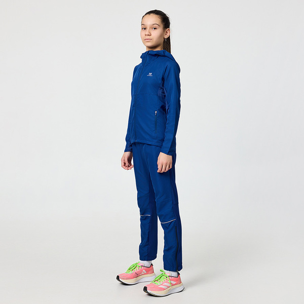 Куртка Тренировочная NordSki Jr Run детская Navy (вид 6) Куртка Тренировочная NordSki Jr Run детская Navy (фото, вид 6)