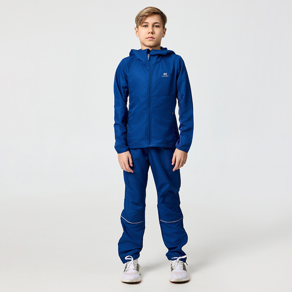 Куртка Тренировочная NordSki Jr Run детская Navy (вид 7) Куртка Тренировочная NordSki Jr Run детская Navy (фото, вид 7)