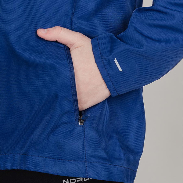 Куртка тренировочная NordSki Jr Run детская Patriot (вид 2) Куртка тренировочная NordSki Jr Run детская Patriot (фото, вид 2)