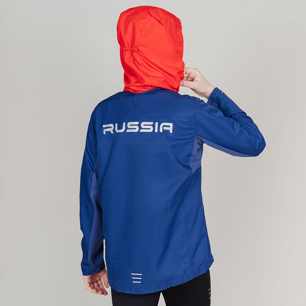 Куртка тренировочная NordSki Jr Run детская Patriot (вид 4) Куртка тренировочная NordSki Jr Run детская Patriot (фото, вид 4)