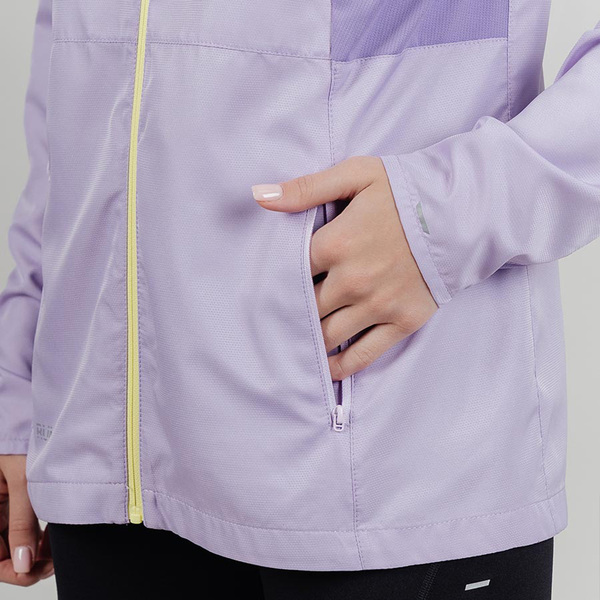 Куртка тренировочная NordSki W Run женская Lilac (вид 3) Куртка тренировочная NordSki W Run женская Lilac (фото, вид 3)