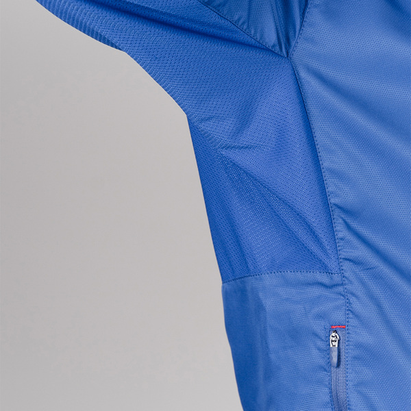 Куртка тренировочная NordSki M Run мужская Vasilek (вид 3) Куртка тренировочная NordSki M Run мужская Vasilek (фото, вид 3)