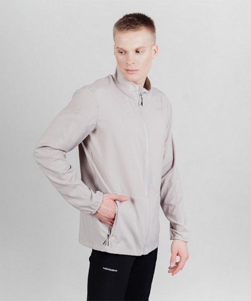 Куртка тренировочная NordSki M Light мужская Granit (вид 2) Куртка тренировочная NordSki M Light мужская Granit (фото, вид 2)