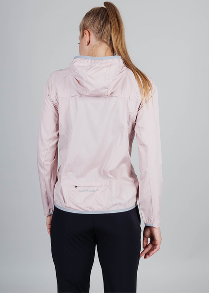 Куртка Тренировочная NordSki W Pro Light женская Soft Pink (вид 3) Куртка Тренировочная NordSki W Pro Light женская Soft Pink (фото, вид 3)