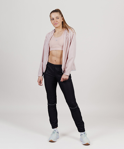 Куртка Тренировочная NordSki W Pro Light женская Soft Pink (вид 8) Куртка Тренировочная NordSki W Pro Light женская Soft Pink (фото, вид 8)