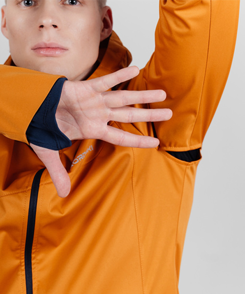 Куртка тренировочная NordSki M Warm мужская Bronze (вид 5) Куртка тренировочная NordSki M Warm мужская Bronze (фото, вид 5)