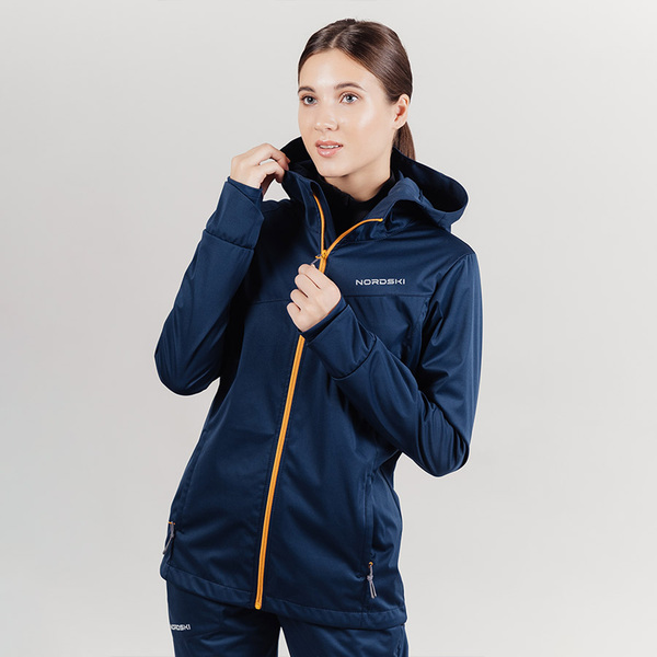 Куртка тренировочная NordSki W Warm женская Deep (вид 1) Куртка тренировочная NordSki W Warm женская Deep (фото, вид 1)