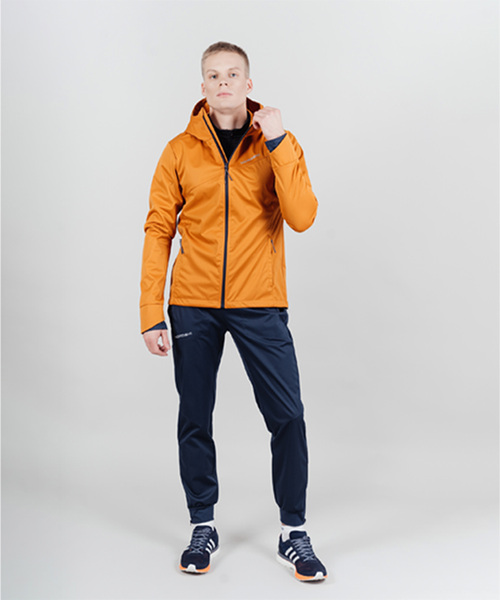 Куртка тренировочная NordSki M Warm мужская Bronze (вид 7) Куртка тренировочная NordSki M Warm мужская Bronze (фото, вид 7)