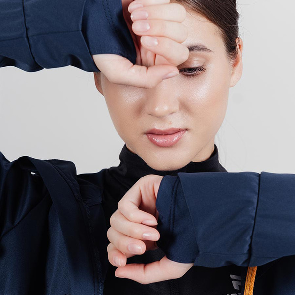 Куртка тренировочная NordSki W Warm женская Deep (вид 4) Куртка тренировочная NordSki W Warm женская Deep (фото, вид 4)