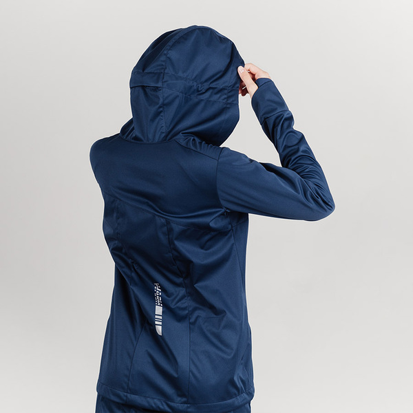 Куртка тренировочная NordSki W Warm женская Deep (вид 7) Куртка тренировочная NordSki W Warm женская Deep (фото, вид 7)