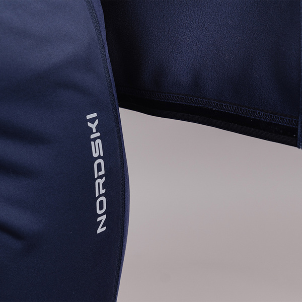 Разминочная куртка NordSki W Premium SoftShell женская т.син/красный (вид 3) Разминочная куртка NordSki W Premium SoftShell женская т.син/красный (фото, вид 3)