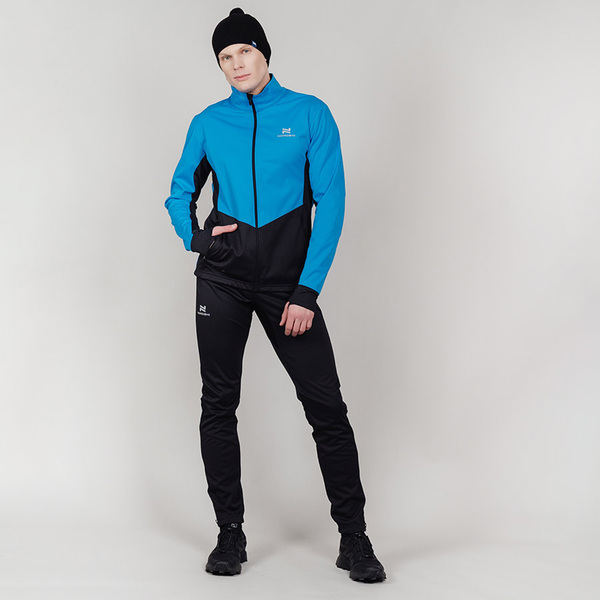 Разминочная куртка NordSki M Pro Light мужская син/черный (вид 6) Разминочная куртка NordSki M Pro Light мужская син/черный (фото, вид 6)