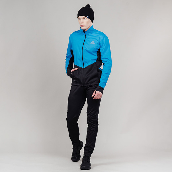 Разминочная куртка NordSki M Pro Light мужская син/черный (вид 7) Разминочная куртка NordSki M Pro Light мужская син/черный (фото, вид 7)
