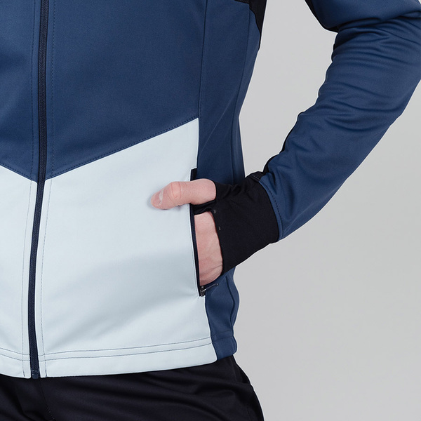 Разминочная куртка NordSki M Pro мужская т.синий (вид 4) Разминочная куртка NordSki M Pro мужская т.синий (фото, вид 4)