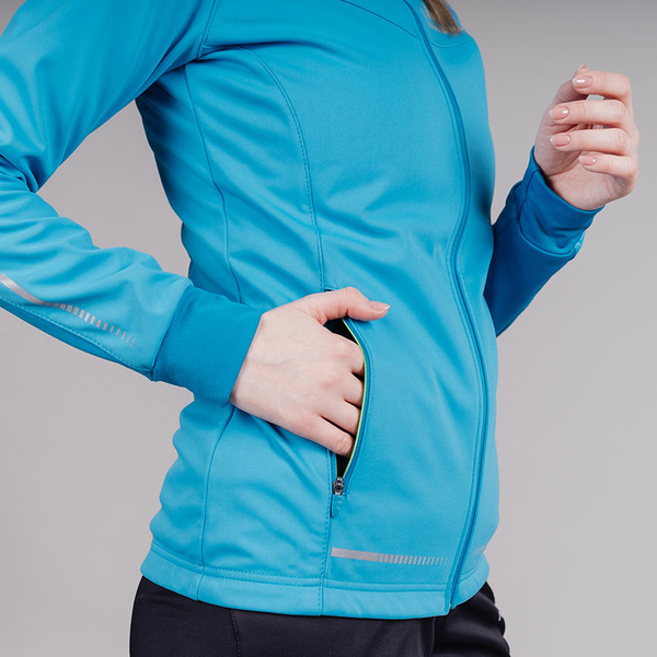 Разминочная куртка NordSki W Pro женская бриз (вид 1) Разминочная куртка NordSki W Pro женская бриз (фото, вид 1)