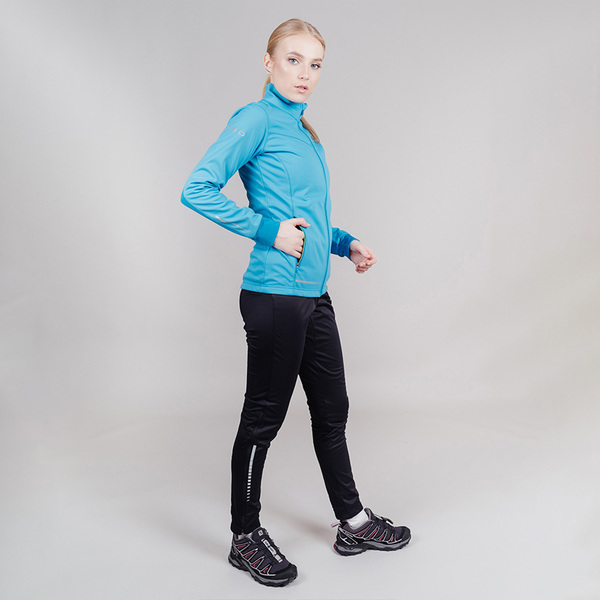 Разминочная куртка NordSki W Pro женская бриз (вид 5) Разминочная куртка NordSki W Pro женская бриз (фото, вид 5)