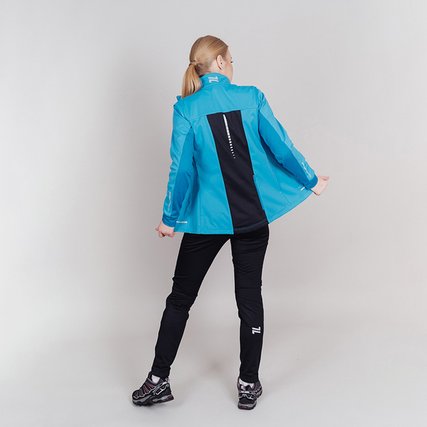 Разминочная куртка NordSki W Pro женская бриз (вид 6) Разминочная куртка NordSki W Pro женская бриз (фото, вид 6)