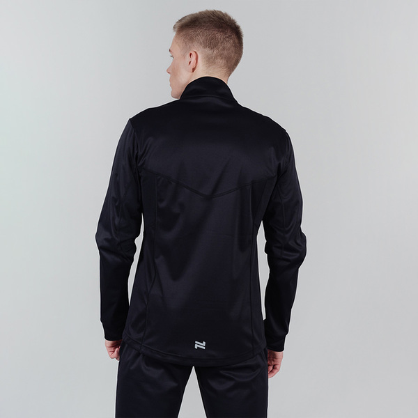 Разминочная куртка NordSki M Hybrid Pro мужская черн/серый (вид 3) Разминочная куртка NordSki M Hybrid Pro мужская черн/серый (фото, вид 3)