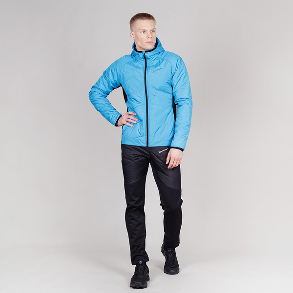 Разминочная куртка NordSki M Hybrid Warm Light мужская син/черный (вид 8) Разминочная куртка NordSki M Hybrid Warm Light мужская син/черный (фото, вид 8)
