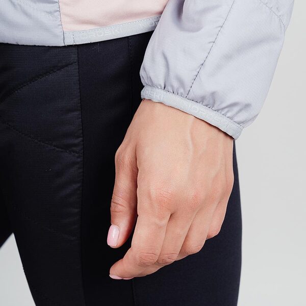 Разминочная куртка NordSki W Hybrid Warm женская св.серый (вид 7) Разминочная куртка NordSki W Hybrid Warm женская св.серый (фото, вид 7)