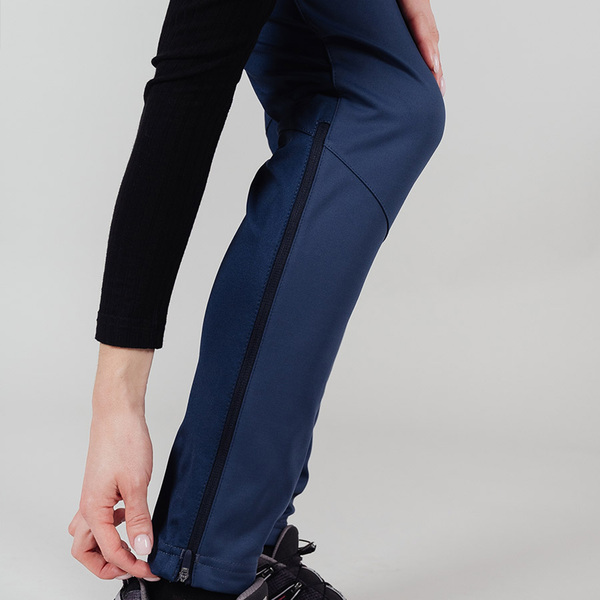 Разминочные штаны NordSki W Pro женские т.синий (вид 3) Разминочные штаны NordSki W Pro женские т.синий (фото, вид 3)