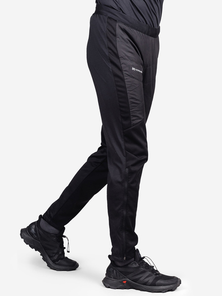 Разминочные штаны NordSki M Hybrid Pro мужские черный (вид 1) Разминочные штаны NordSki M Hybrid Pro мужские черный (фото, вид 1)