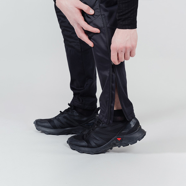 Разминочные штаны NordSki M Hybrid Warm мужские черный (вид 3) Разминочные штаны NordSki M Hybrid Warm мужские черный (фото, вид 3)