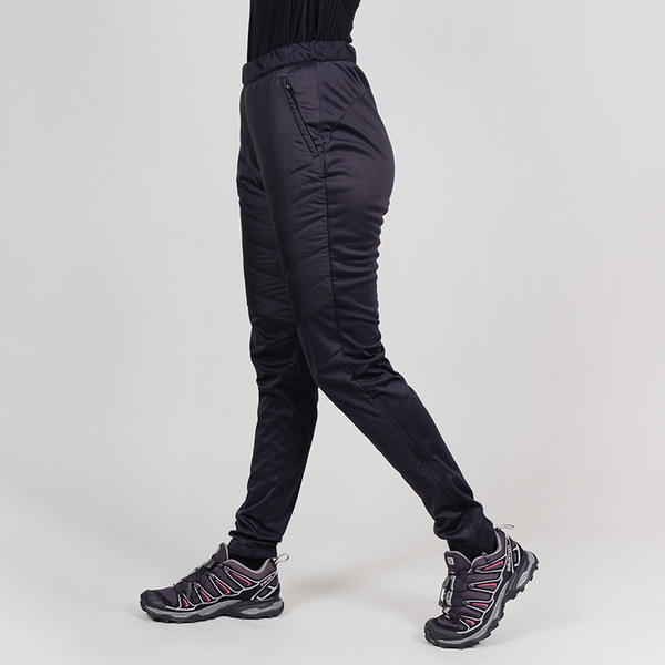 Разминочные штаны NordSki W Hybrid Warm женские черный (вид 1) Разминочные штаны NordSki W Hybrid Warm женские черный (фото, вид 1)