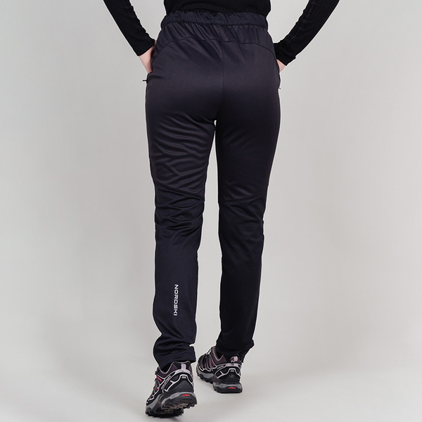 Разминочные штаны NordSki W Hybrid Warm женские черный (вид 4) Разминочные штаны NordSki W Hybrid Warm женские черный (фото, вид 4)