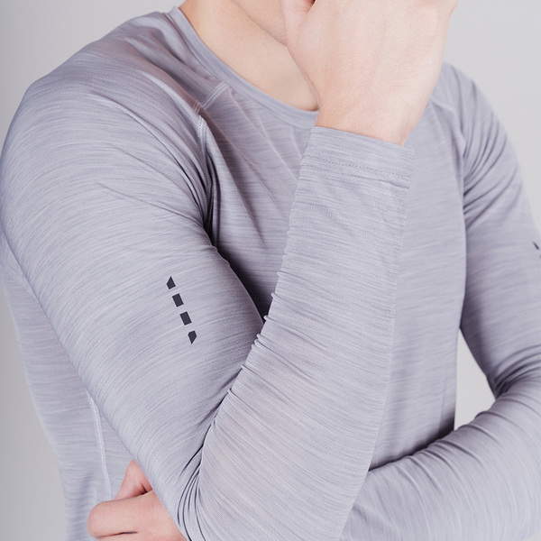 Рубашка с длинным рукавом NordSki M Pro мужская Grey (вид 2) Рубашка с длинным рукавом NordSki M Pro мужская Grey (фото, вид 2)